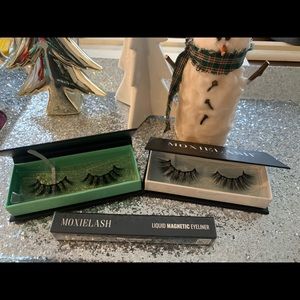 NEW Moxie Lash magnetic lashes and liner.